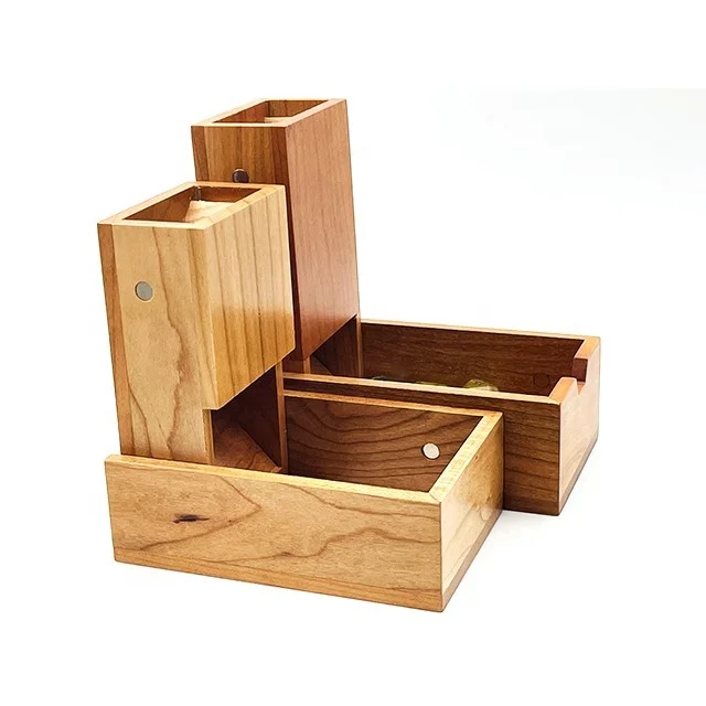  Fold Up Dice Tower Dungeon and Dragons wooden dnd dice