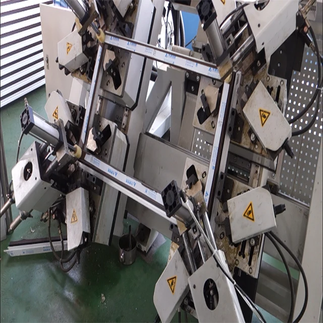 Aluminum Profile Four Head cnc four Corner Crimping machine