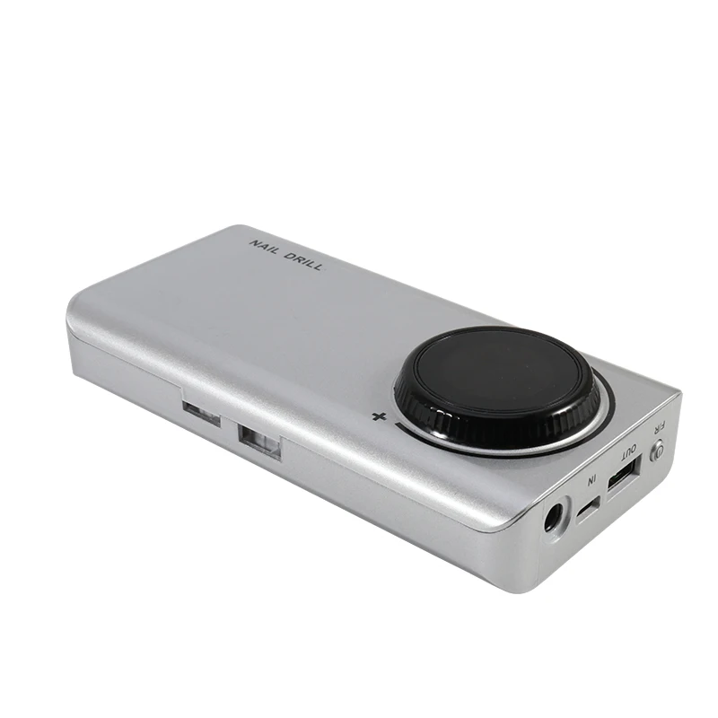 Multifunctional and convenient manicure polishing LED display rechargeable nail drill machine