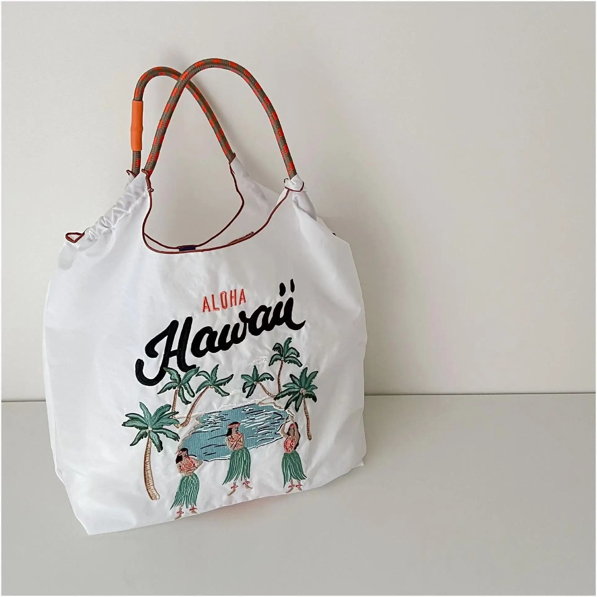 Reusable Shopping Bag Machine Brand Trash Handbag Non Woven Zipper Women Plastic Bag Zip Lock Mesh Paris Women Bag