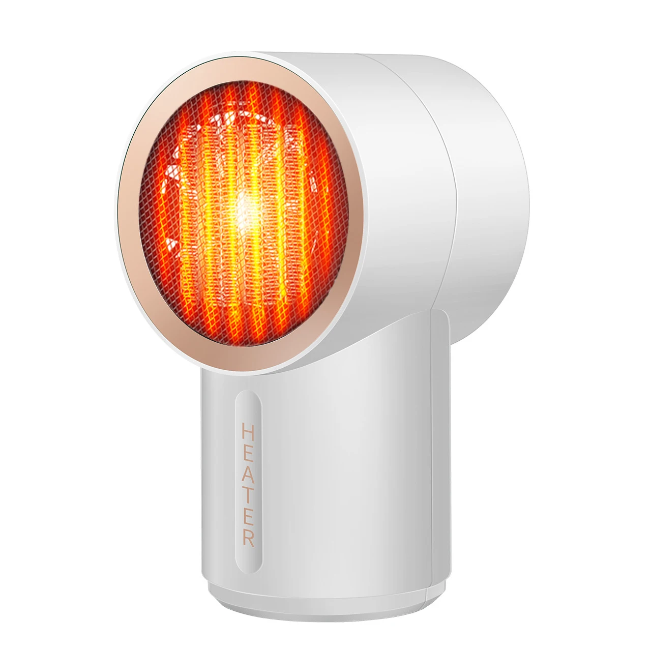 Настольный Электрический мини-обогреватель, регулируемый термостат PTC, керамический нагревательный элемент, маленький портативный USB-вентилятор, обогреватель для дома