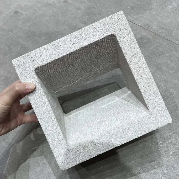 Outdoor Indoor Wall Partition Decor Wall White Ceramic Hollow Brick