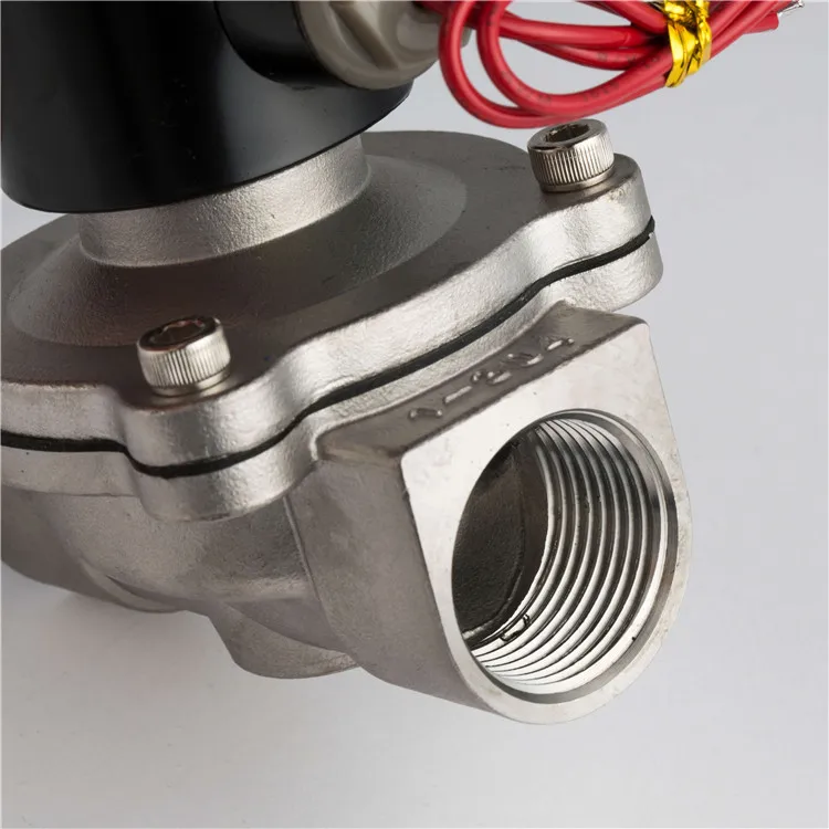 high pressure 1/2inch solenoid valve 110v 220v Dc12v 24v Pneumatic Directional Control Solenoid Valve