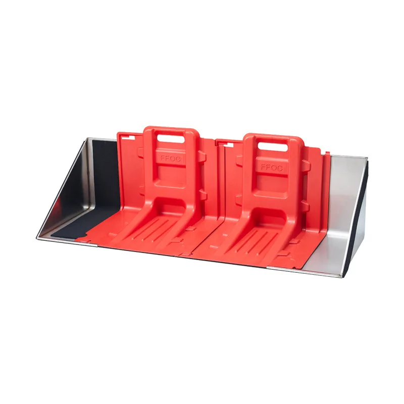 ABS plastic light weight modular flood barrier flood mitigation water barrier for garage
