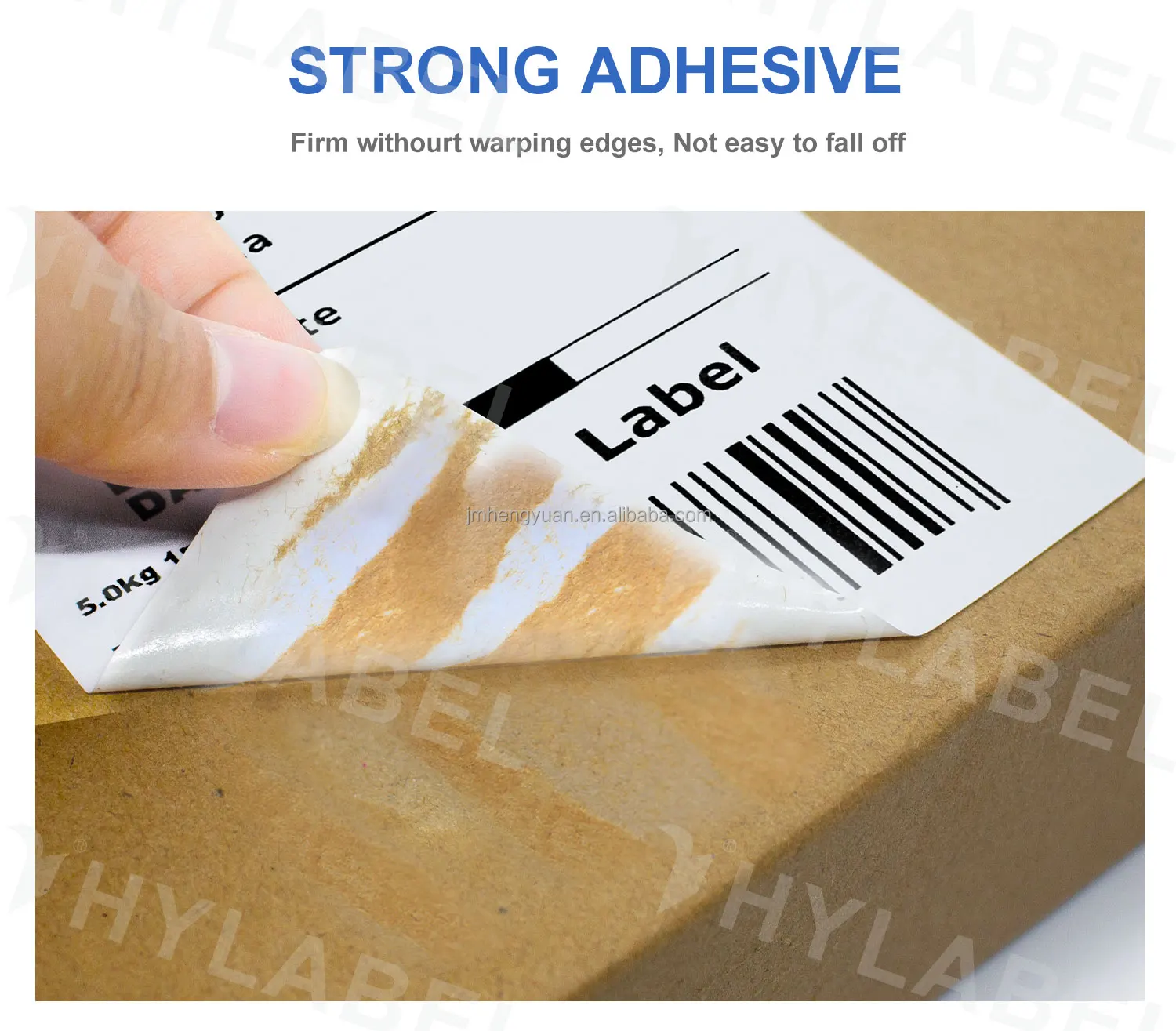 50mmx30mm Label 1.97x1.18 inch Direct Thermal Paper Label Waterproof Barcode Sticker 50x30 Label Custom Thermal Sticker