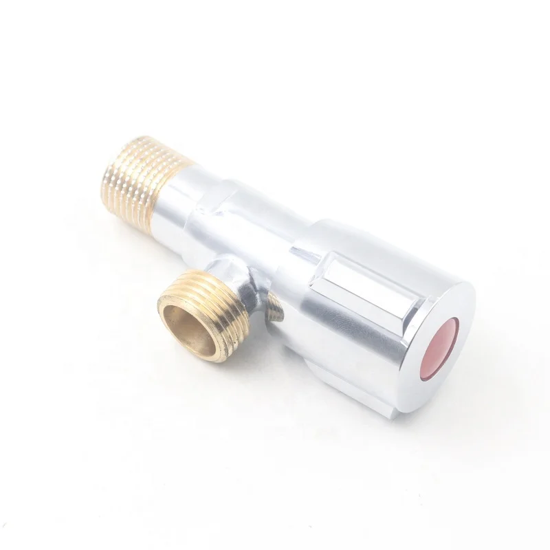 ABS handle fast open brass water control angle valve