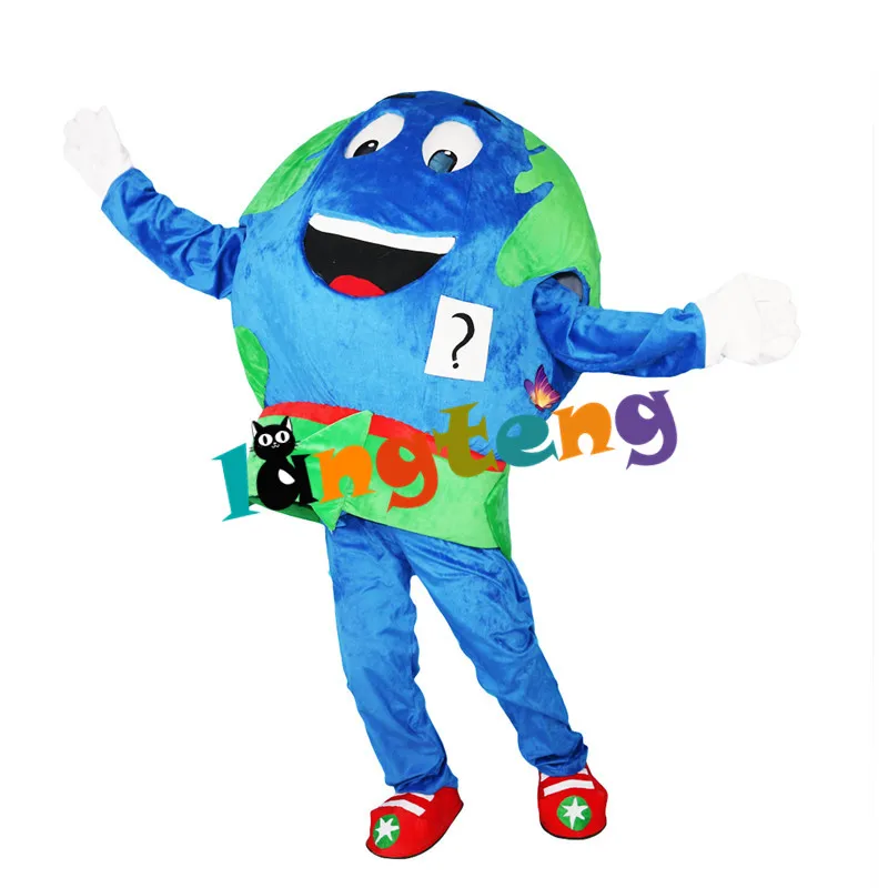 828 Custom Made Adult Cosplay Earth Planet Globe Fancy Dress Mascot Costumes