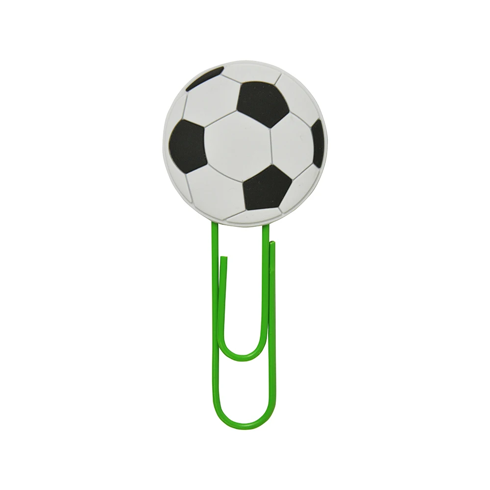 Wholesale durable unique shape soft pvc paperclip