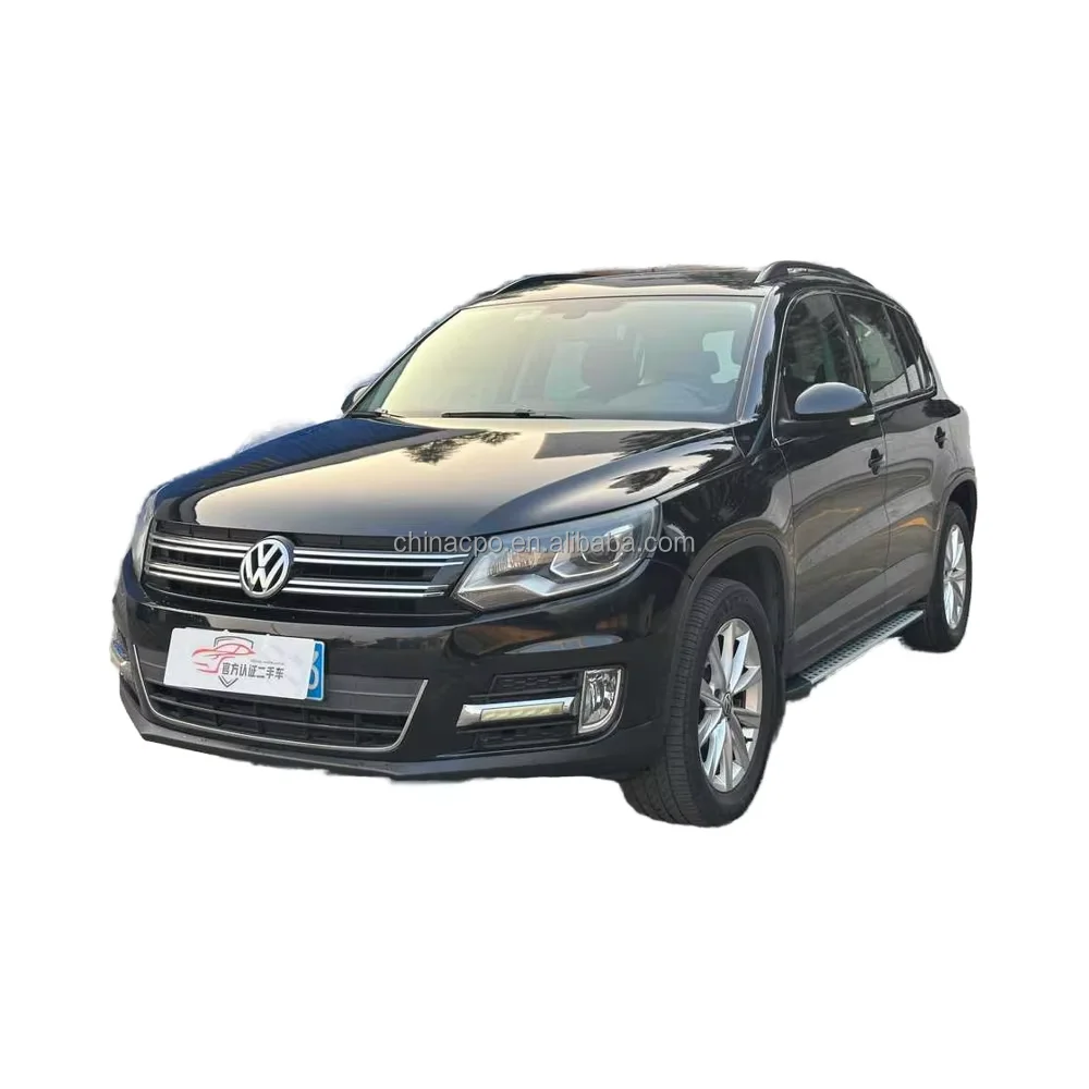 2015 Volkswagen Tiguan L AWD Подержанный новый автомобиль с легкими внутренними тканевыми сиденьями автоматическая коробка передач левое Рулевое управление