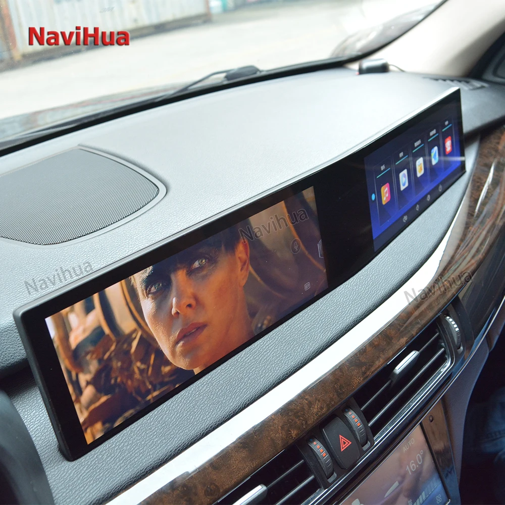 Navihua Car DVD Screen For BMW X5 X6 F15 F16 2014-2017 NBT System Multimedia System Carplay Android Auto GPS Navigation Radio