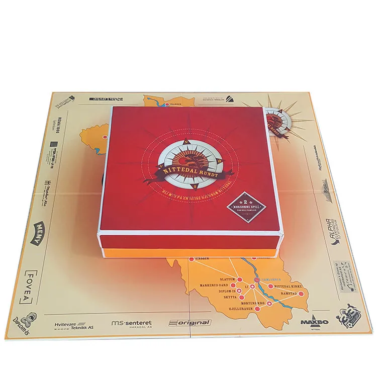 Custom Factory manufacture boardgame table desktop game juegos de mesa chess kids play fun board game for family