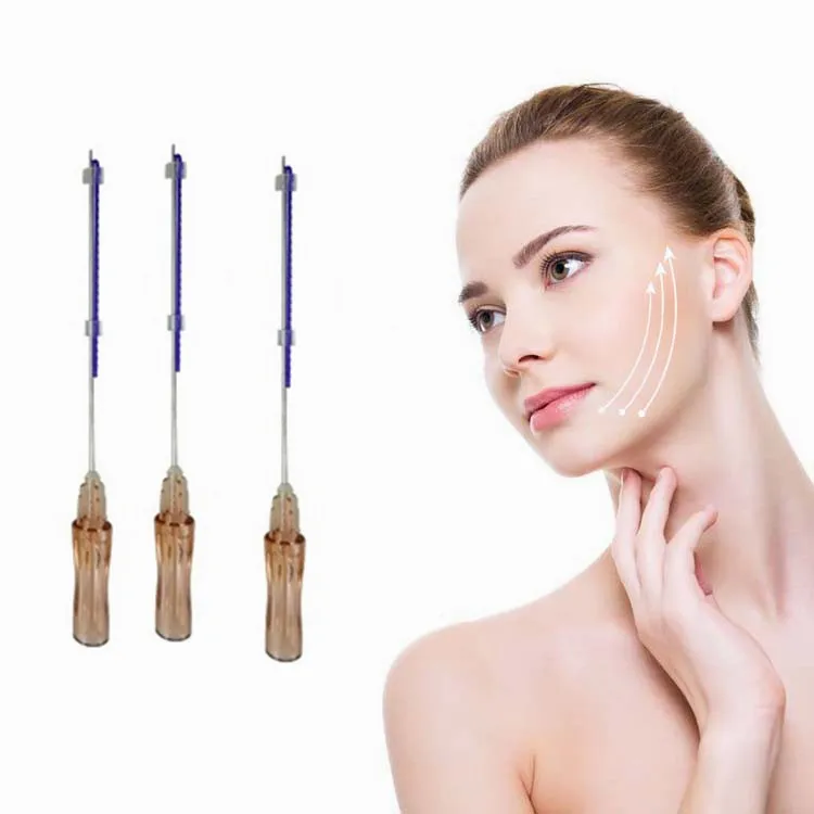 Lift 29g 25mm Barb With No Cutting Pdo Pcl Pla Molding Cog Double Arm Lifting Thread