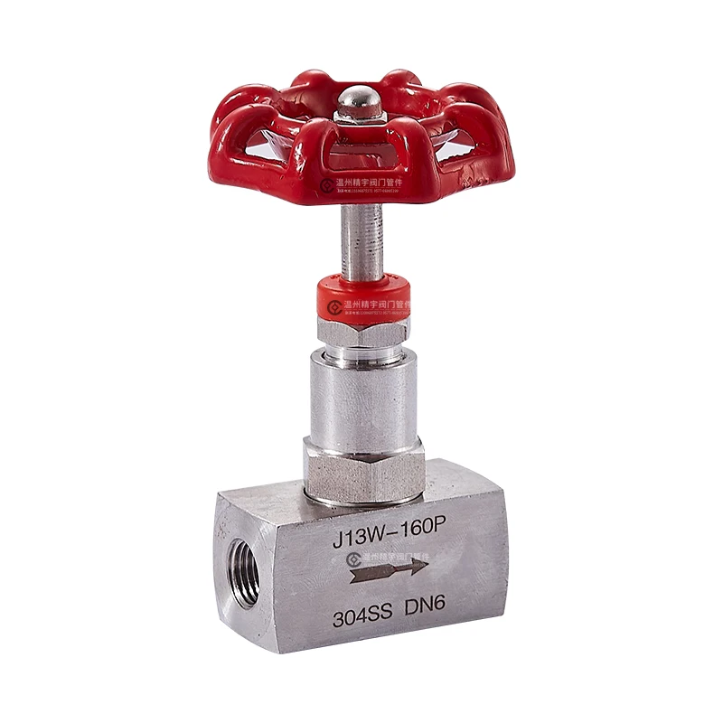 JY High pressure needle valve stainless steel SS304 female thread weld needle valve