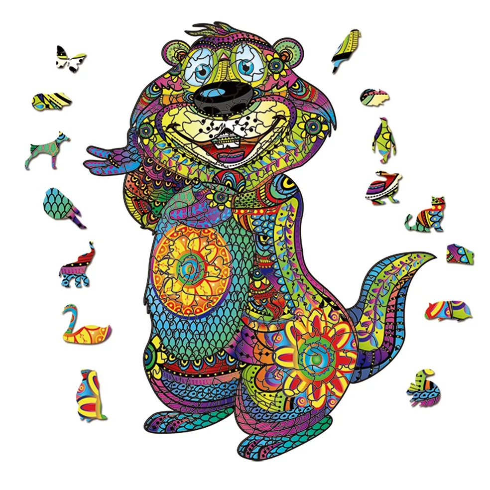 Unique Diy 3D Sublimation Wooden Kids Jigsaw Puzzle For Children Baby Adult Intelligence Development Toys In China Manufacturer