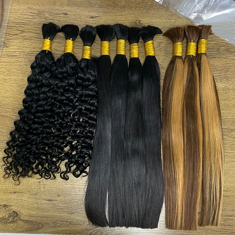 Cheap Vietnam Virgin Cuticle aligned Hair Bundle Vendors Bulk Double Drawn Weft Raw Indian Temple Human Hair Extensions