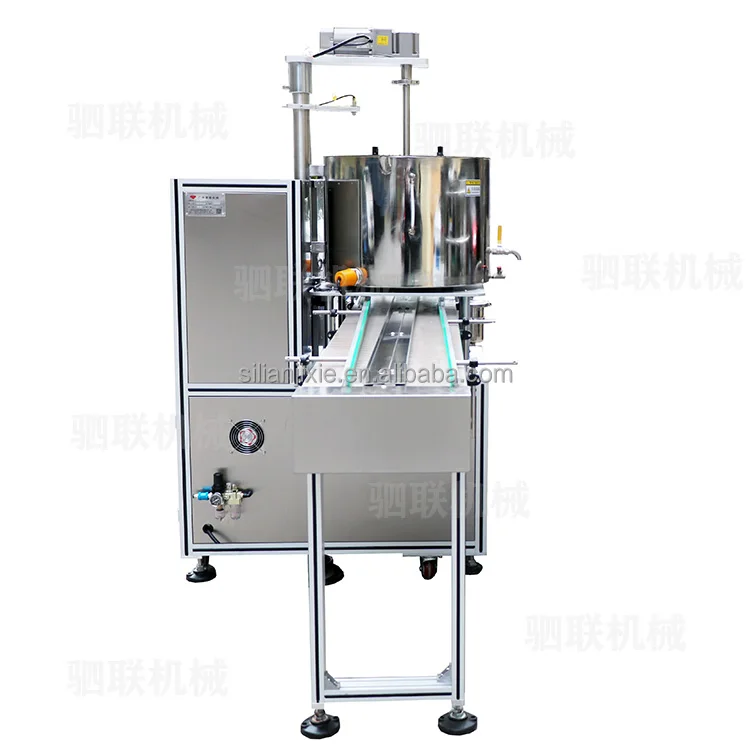 SILIAN High capacity Double head oil wax quantitative heating filling machine