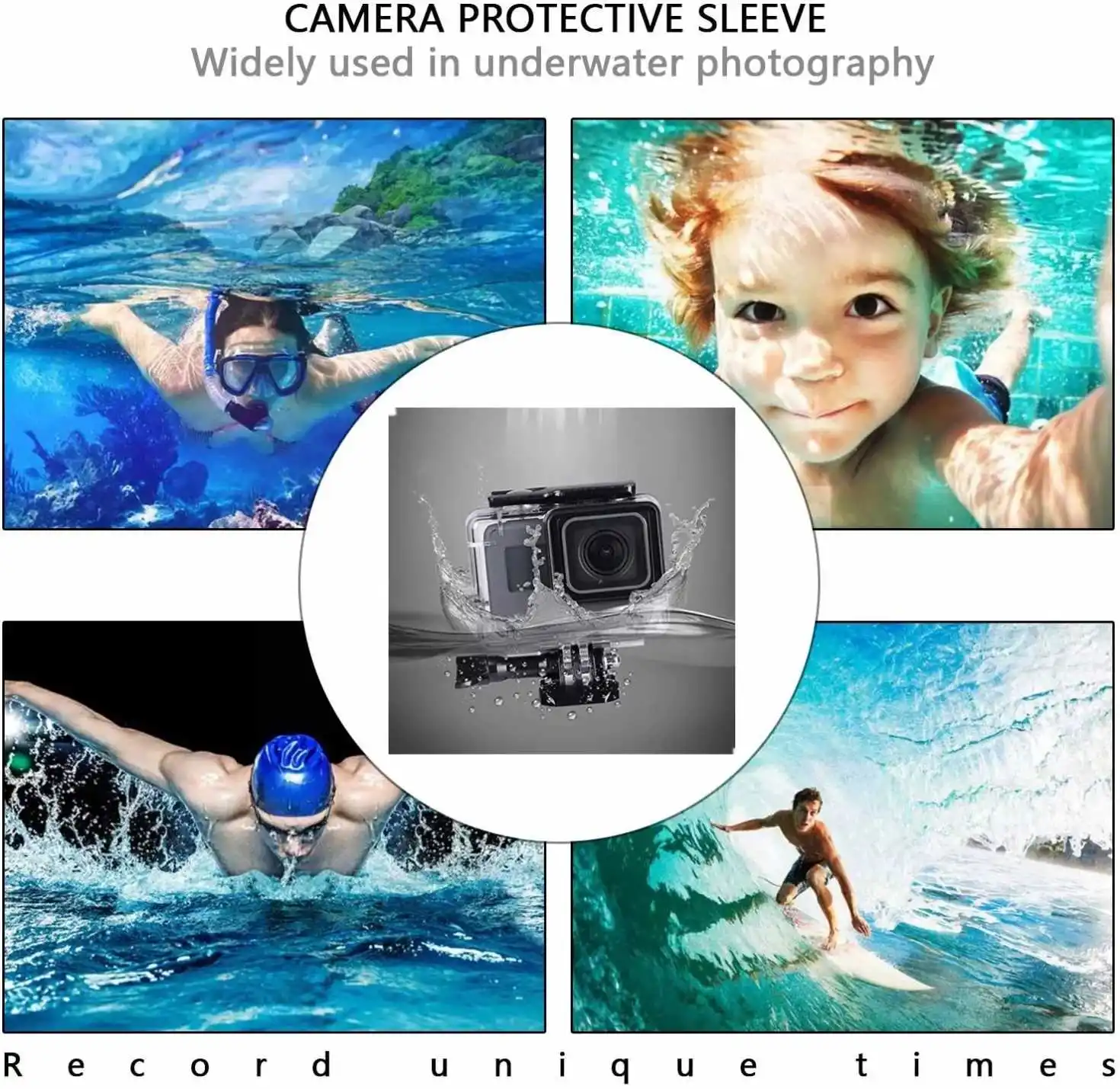 Водонепроницаемый чехол для GoPro Hero 7 6 5