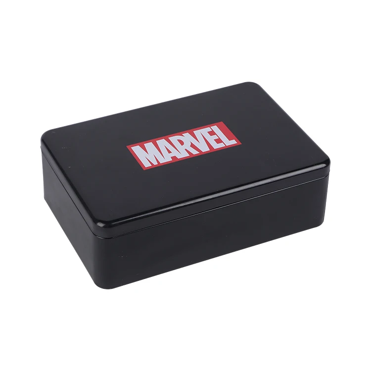 Custom Printing tin can package Color Pencil Case Metal Box Rectangular Tin Box