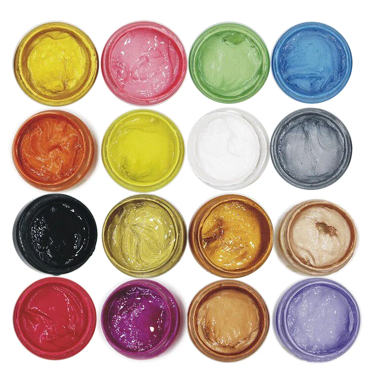KOLORTEK water based epoxy resin liquid color paste liquid pigment for resin art/slime/watercolor