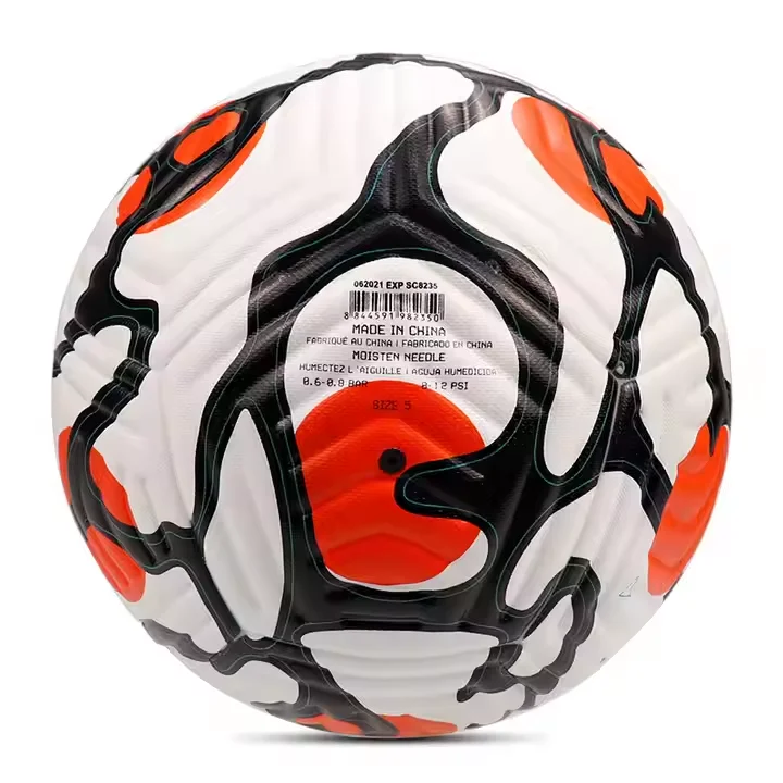 2024 Professional Waterproof Football PU/ PVC High-Tech Thermal Bonded Soccer Sports Matches Size 5 16 Years Professional