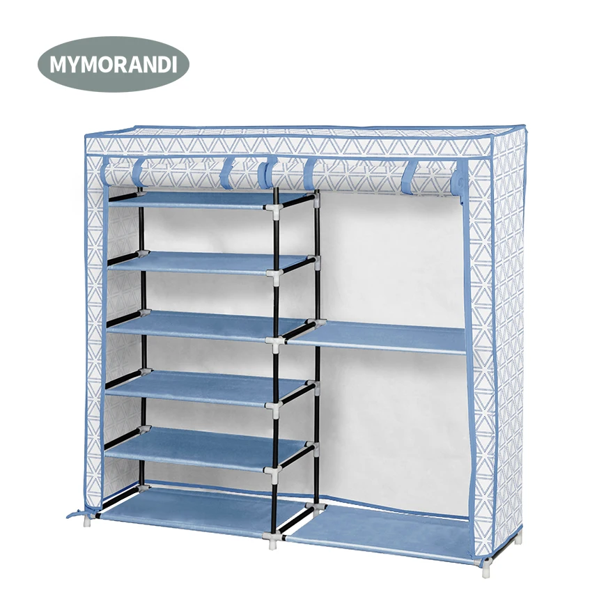 Portable folding fabric shoe rack organizer wholesale shoe cabinet shoes storage