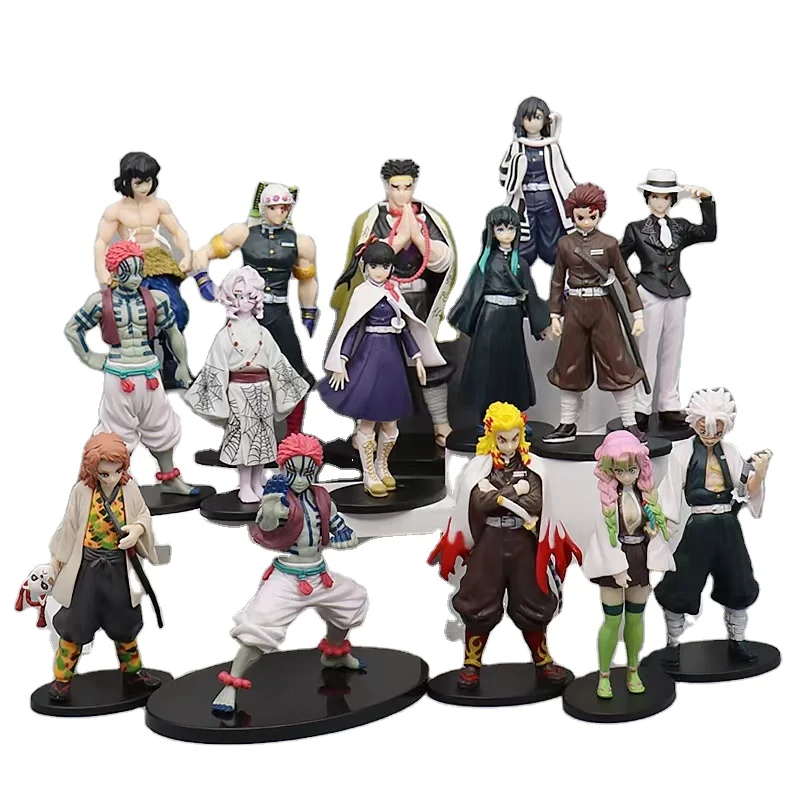 Фигурка Убийца демонов фигурка Камадо Танджиру аниме агацума Зеницу несуко воин но яиба киметсу ПВХ модель игрушки