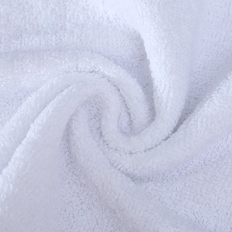 Luxury Quality White Absorbent 100% Cotton Large 80*160cm Hotel Shower Bath Towel with Customized Logo