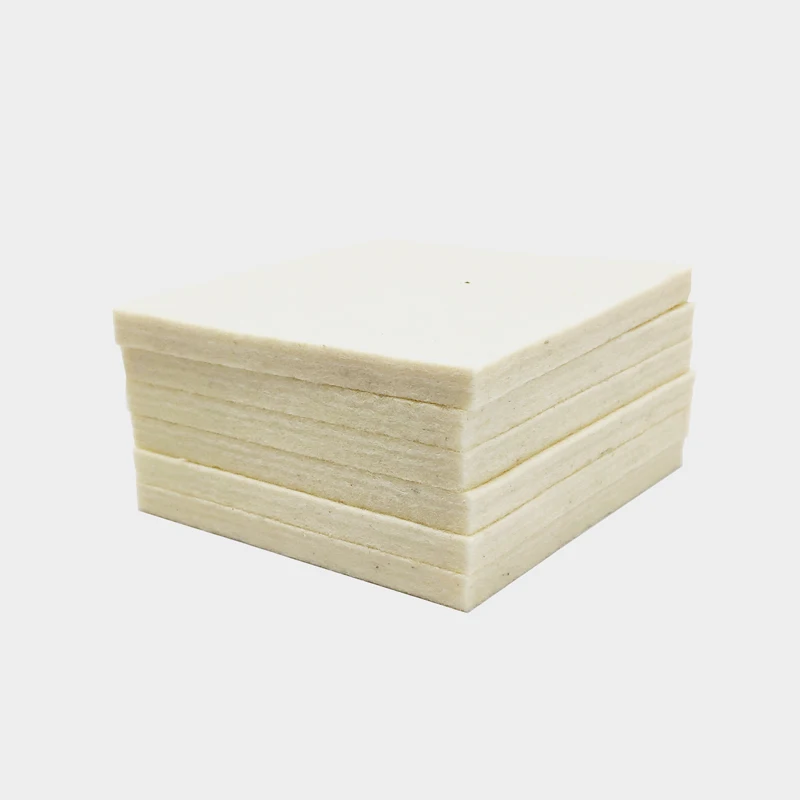 polyester sheep rayon 5mm 100 red 2mm thickness felt fabric 2mm