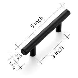 Gold Furniture Handle 320mm Black Combination Single Hole Knobs Kitchen Cheap Modern Nordic Fancy Cabinet Handles