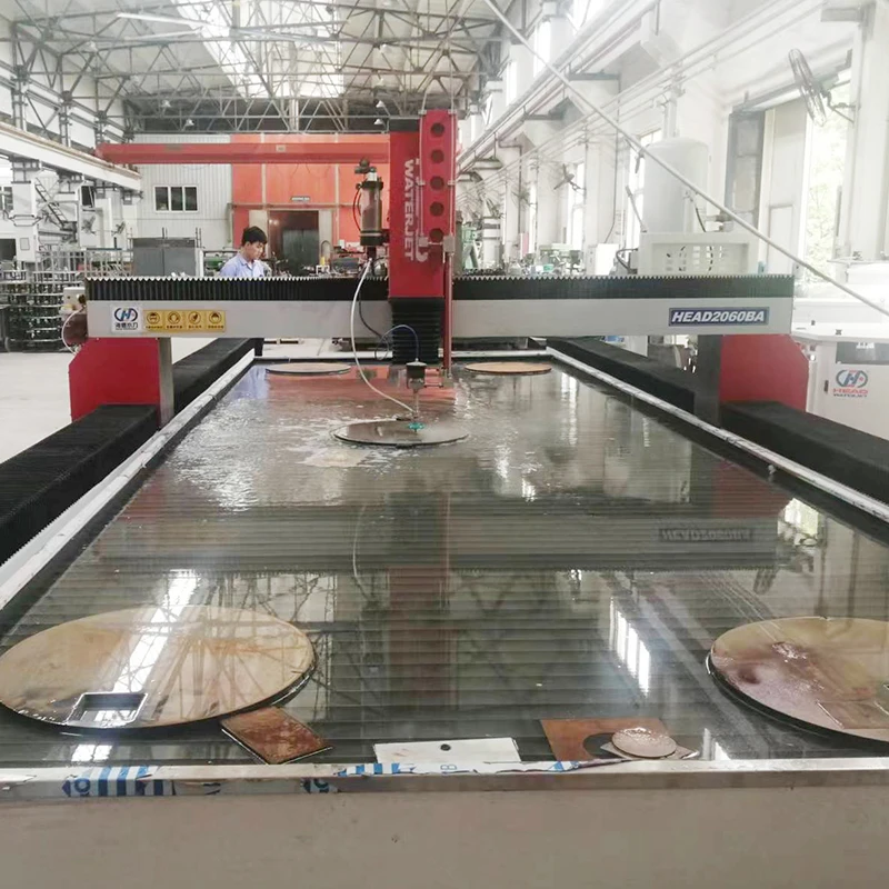 China manufacturer High pressure metal water jet cutting machine