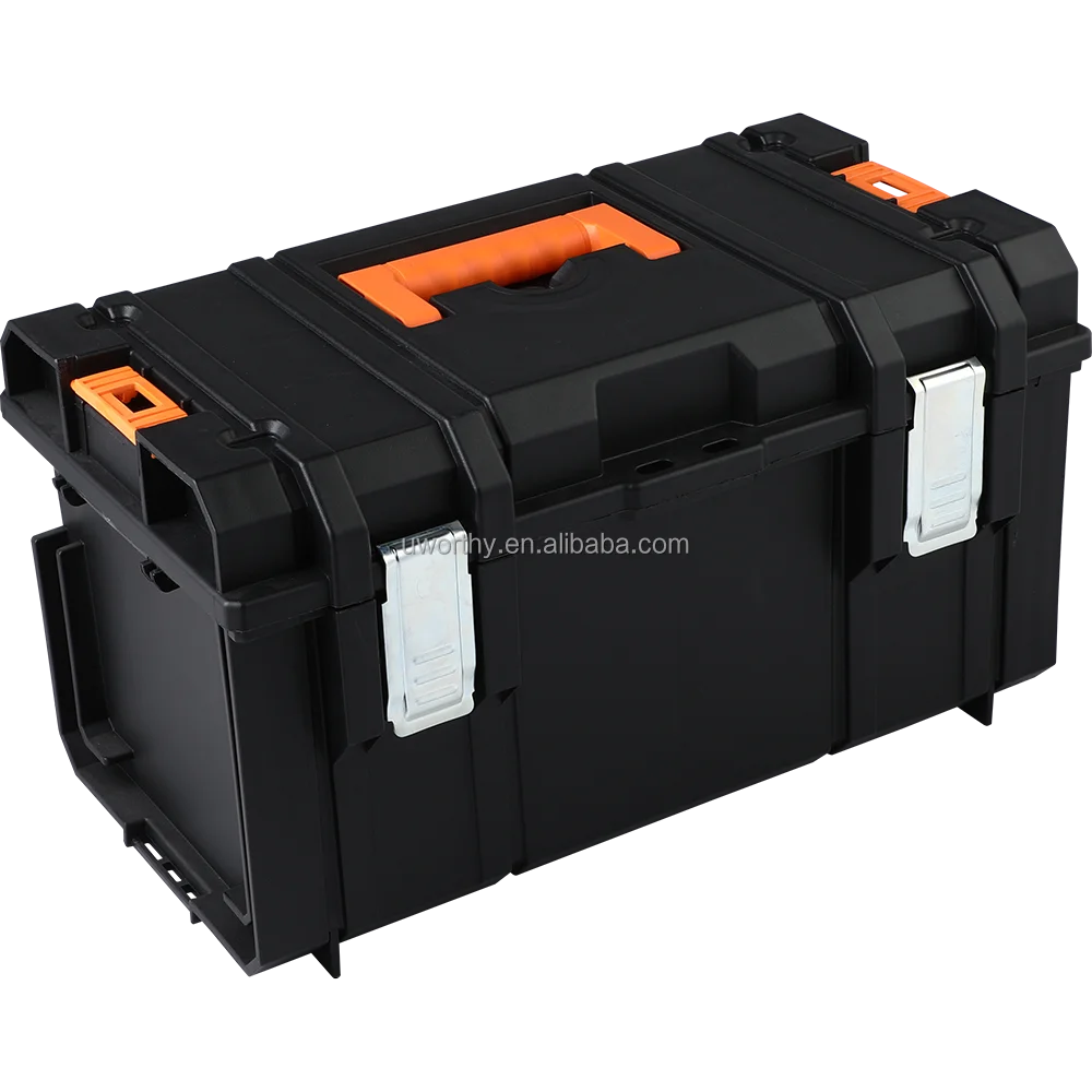 4-Drawer Rolling Plastic Tool Cabinet Trolley Cart Garage Workshop Tool Sets Box for Maintenance and Repair Tools Storage Case