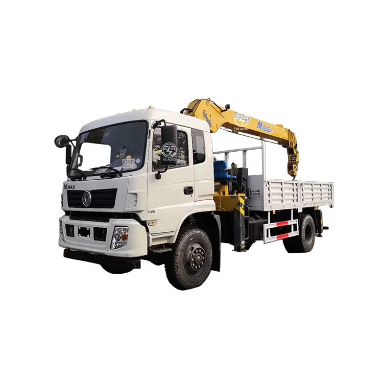 8 Ton 4x4 Mobile Crane 15m Boom Arm New/Used Hydraulic Truck Cranes Building Material AWD Gearbox Pump Engine Gear 10m