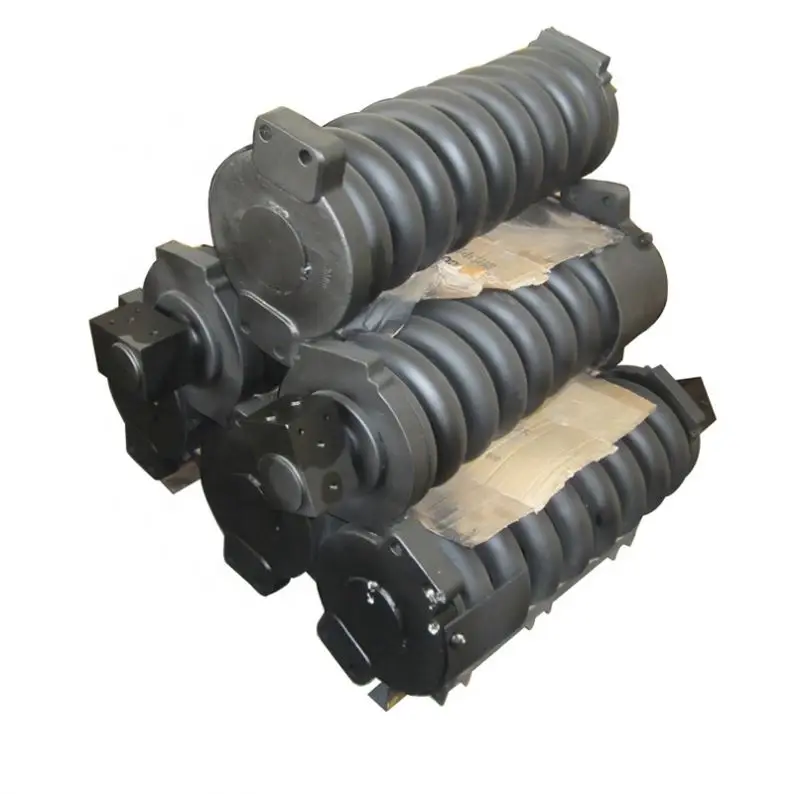 Excavator SK200 track adjuster recoil spring China Manufacture Track Adjuster Spring Cylinder Assembly