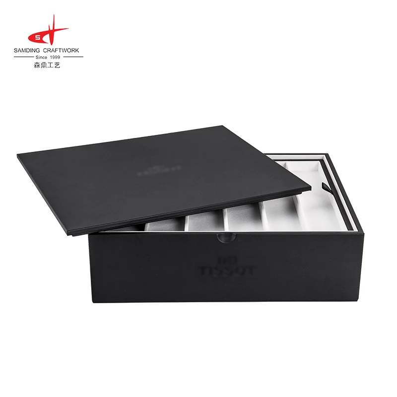 High Quality 12 Slots Wooden Mens Velvet Flat Rollex Rolx Rolox Watch Box Strap Jewelry Luxury Watch Wood Box