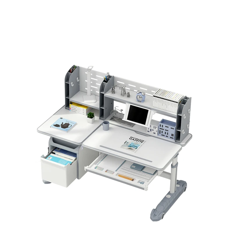 
Height adjustable study table desk, designs for children kids home furniture 