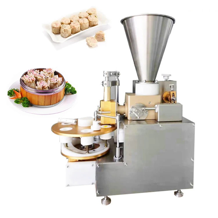 China Manufacturer small commercial automatic dumpling steamed stuffed baozi momo siomai making maker machine