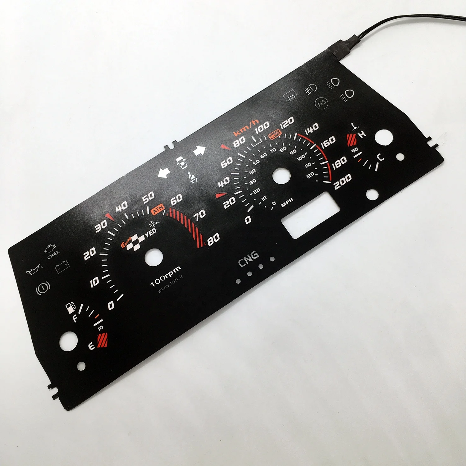 Высокая яркость, автомобильная панель индикатора освещения, автомобильный измеритель