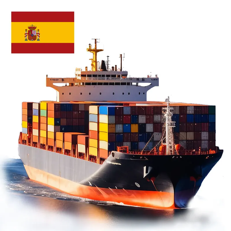 Китай в Испания, большая доставка от двери до двери DDU/DDP профессиональный и надежный экспедитор в Гуанчжоу ОК
