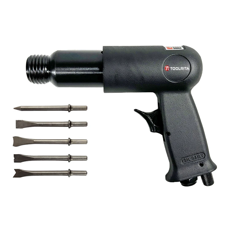 Pneumatic Tools 190mm Air Hammer 3000bpm Air Multiple Needle Scaler Air Chipping Hammer