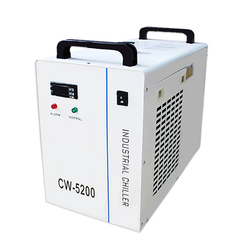 water chilling machine 6L 1490w CW5200 water chiller for co2 laser fiber laser welding