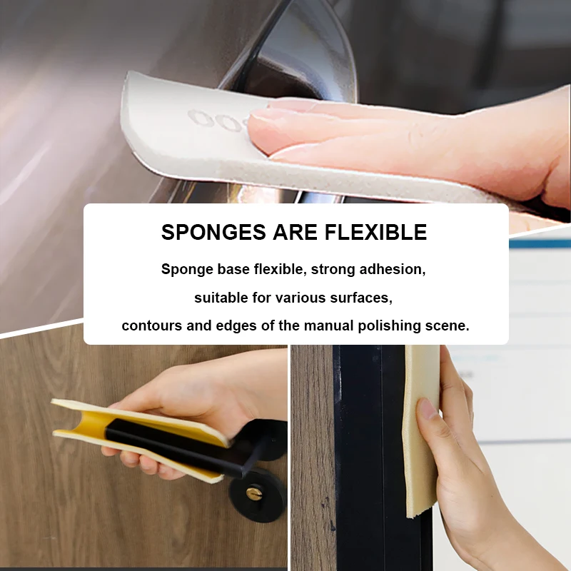 Aluminum Oxide Pre-cut Flexible Abrasive Sponge Roll Polishing Wood Furniture And Metal Sponge Sanding Rolls