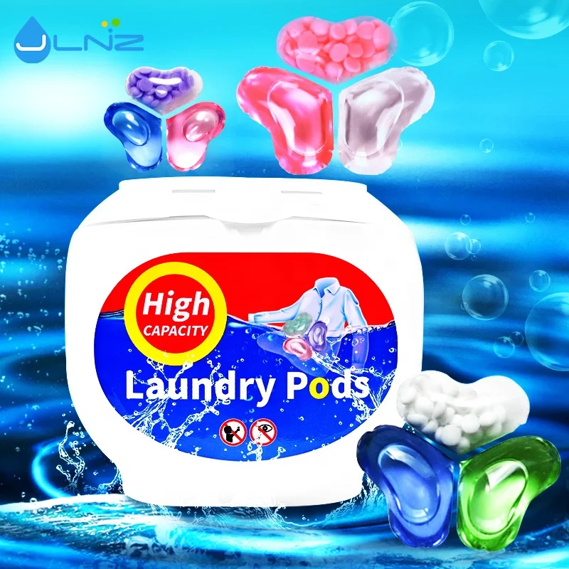 Eco-friendly Cleaner Washing Powder Capsules Laundry Cleaning Supplies Beads Laundry Pods