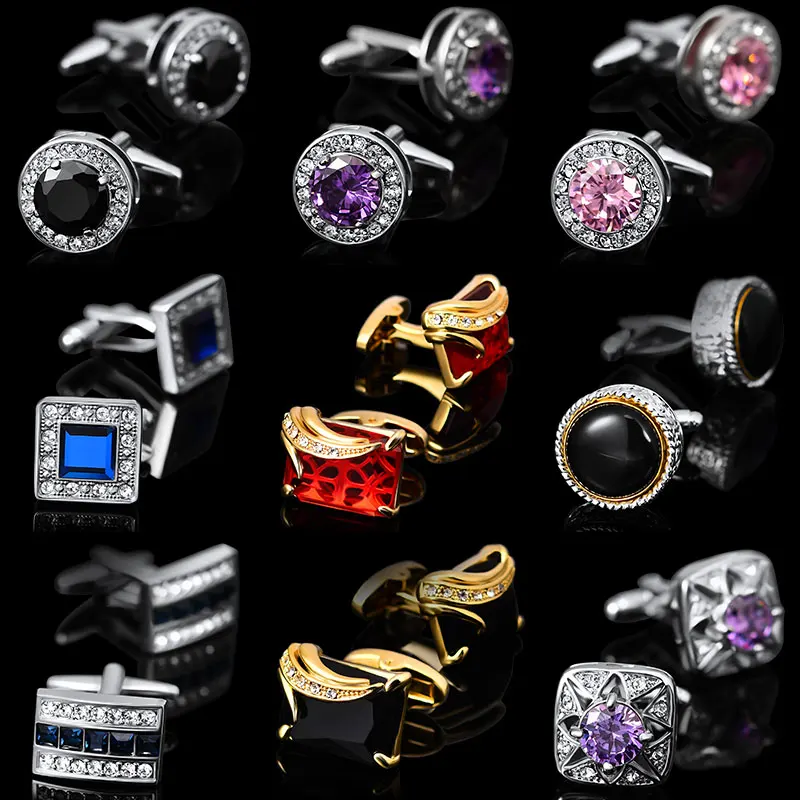 Бесплатный образец, продвижение, алмазная резка, индивидуальная металлическая Мужская запонка из нержавеющей стали без ржавчины