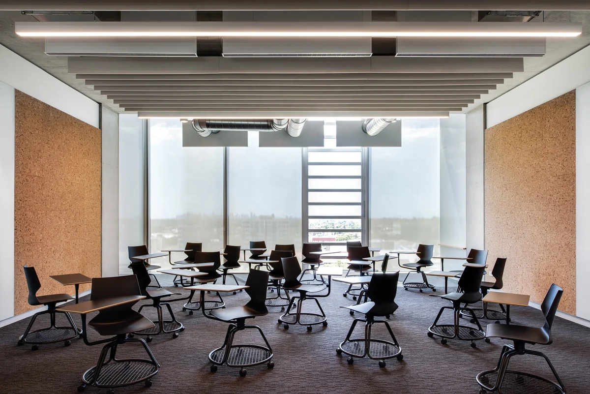 ANSI/BIFMA standard writing pad board student school chair