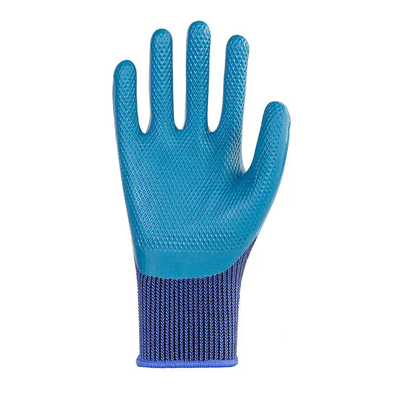 Customized Best Price Latex Coated Labor Working Industrial Latex Gloves