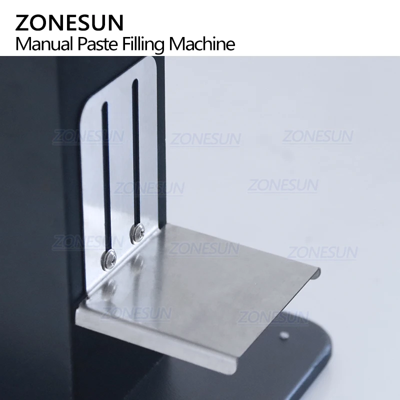 ZONESUN ZS-MGT1S Manual Lotion Cosmetic Peanut Butter Sauce Honey Cream Yogurt Molasses Jam Jar Bottle Paste Filling Machine