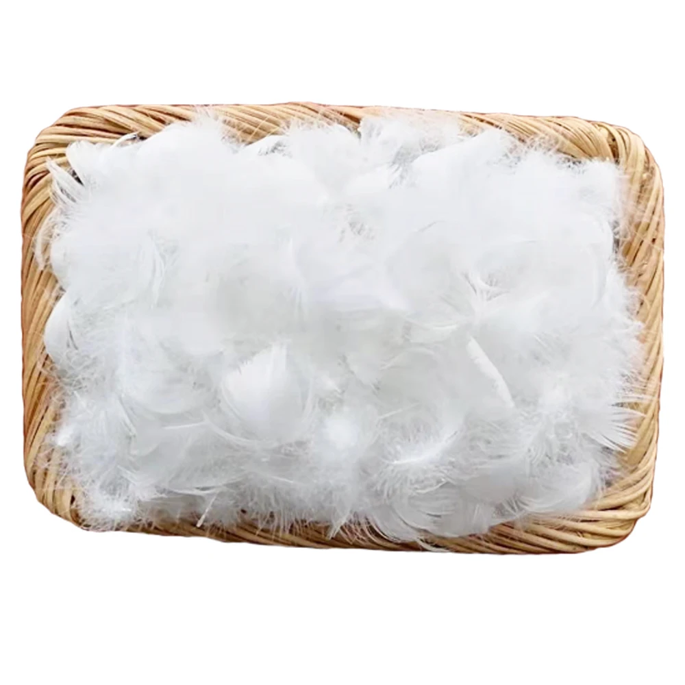 
90/10 washed white duck feather down for pillow 