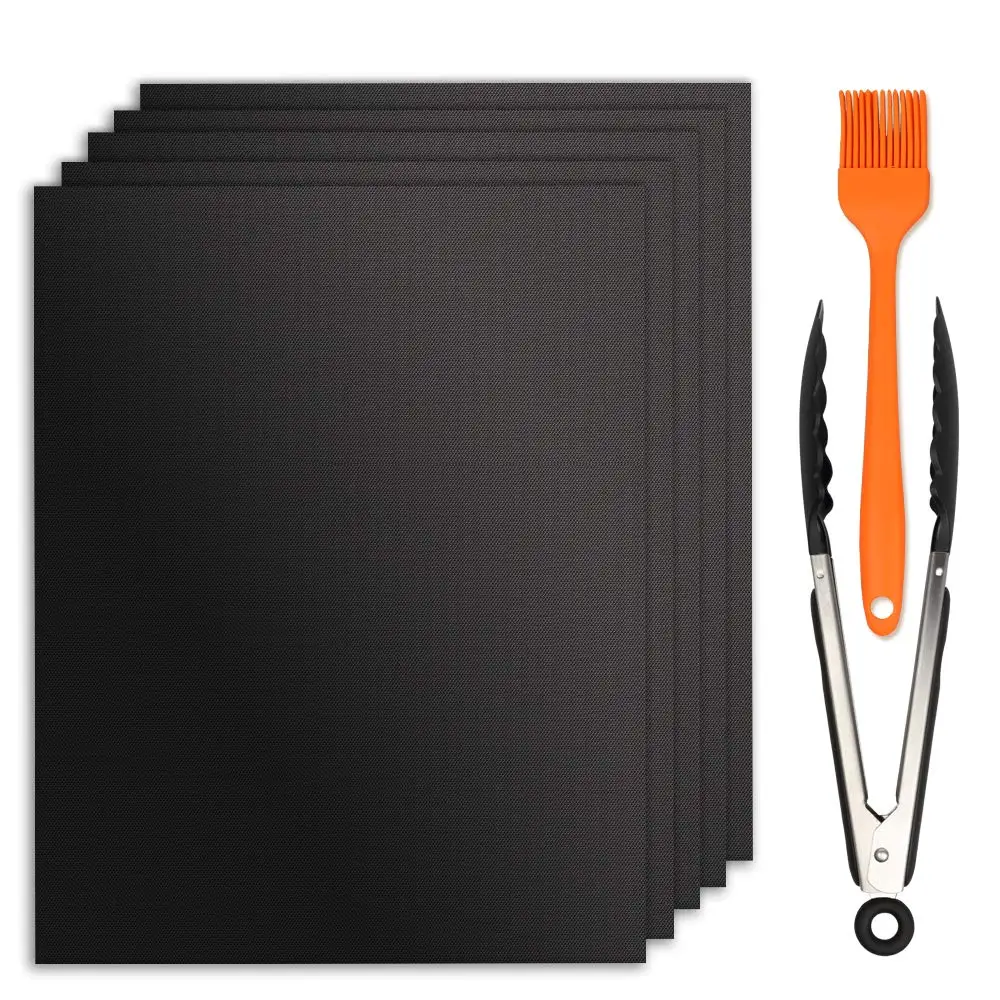 Free Sample Thick Heavy Duty Barbecue Tool Set Non Stick Bbq Grill