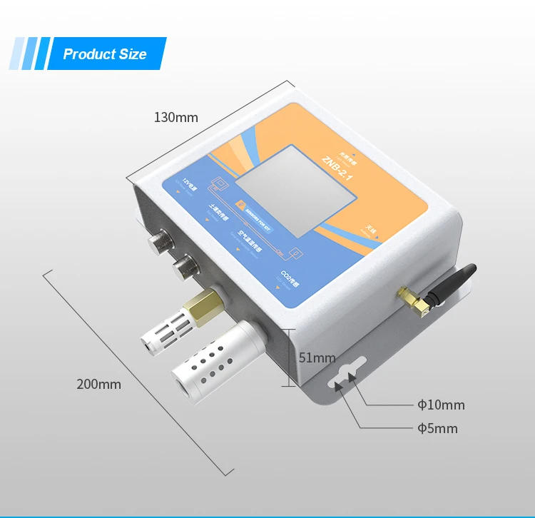 Soil pH sensor transmitter PH meter to test datasheet for agricultural greenhouse