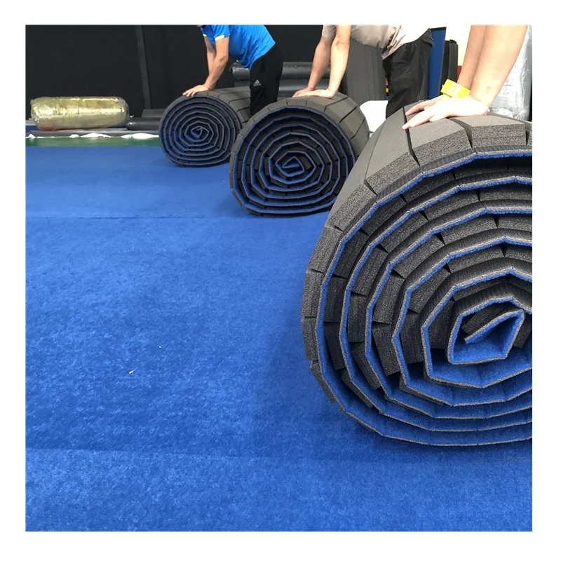 Color Custom Wushu Sanda Rollout Mat Rhythmic Gymnastics Carpet Kendo Roll Mat
